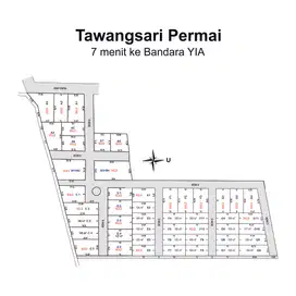 Cluster Taman Pinka Kulon Progo; 30 Menit ke Stasiun Wates