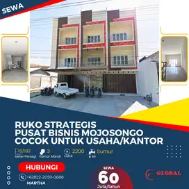 Ruko 3 Lantai Pusat Bisnis Mojosongo