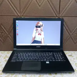 MSI GL62M 7RDX CORE I7 NVIDIA GEFORCE GTX 1050 2GB RAM 8GB SSD 512
