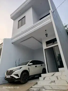Rumah Cluster Murah Menarik dekat stasiun