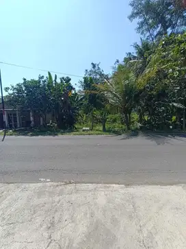 Dijual tanah strategis tepi jalan raya karanganyar-tawangmangu