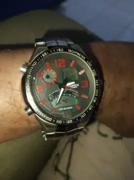Jam tangan Casio dual time