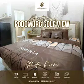 Vibe Gajian Nih Staycation di Apartemen Podomoro Golf View by Neovala