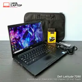 Dell Latitude 7390 Core i5 Gen 8 RAM 8GB SSD 256GB Laptop Second Bekas