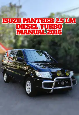 Isuzu Panther 2.5 LM Turbo Diesel Manual 2016