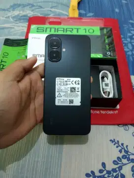 INFINIX SMART 10 4+4/64 MULUS FULLSET BARU UNBOXING MAHAR AJA