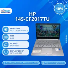 LAPTOP HP 14S-CF2017TU TERBAIK!