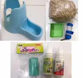 Obat diare dan sariawan anabul+sikat gigi anabul+paket hamster