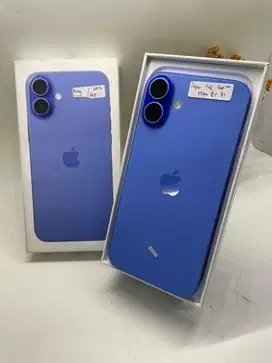 Iphone 16plus 128 ibox bh 100 cc 13 milis garansi panjang likenew