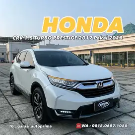 HONDA CRV 1.5 TURBO PRESTIGE 2017 Pakai 2018 ANTIK