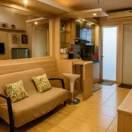 2 Kamar tidur ada Water Heater Apartemen Bassura City sudah Free IPL