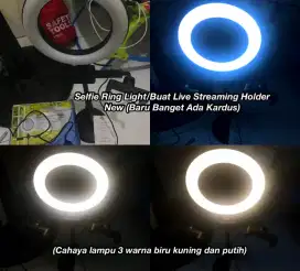 Ring light standing holder buat streaming (baru ada kardusnya)