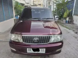 Toyota Kijang LGX Bensin 1.8cc 2003 warna Merah