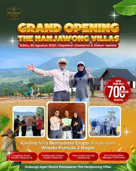 KAVLING VILLA MEWAH HARGA MURAH DI PUNCAK DUA BOGOR TIMUR