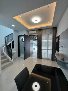 Rumah dijual murah full furnished 2 lantai siap huni di citra 8