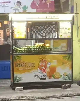 Gerobak Bekas Jeruk Peras