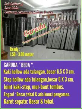 Tangga lipat almunium GARUDA