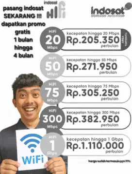INDOSAT WIFI HIFI