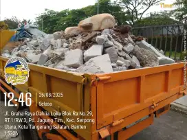 Jasa pengurugan puing buang sampah