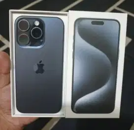 iPhone 15 Pro 128GB Black Titan BH 96% CC 67x Resmi Indonesia Digimap