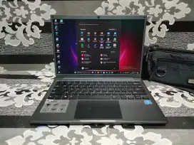 LAPTOP AXIOO SLIMBOOK 13 INTEL CELERON N4020 KONDISI SIAP PQKQI
