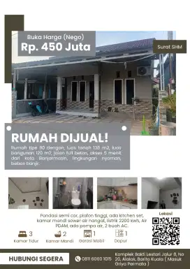 Rumah Murah Handil Bakti