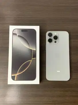 Iphone 16 Pro Max 256gb IBOX like New 99,99% Mulus (Garansi on)