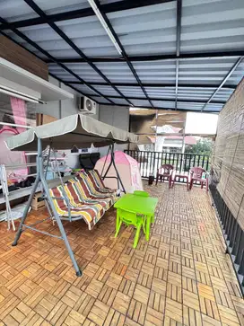 Rumah Batu Indah Termurah terawat hadap utara fullyfurnished