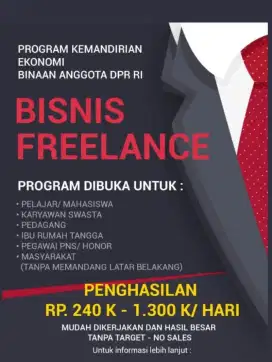 Program peluang penghasilan tambahan.