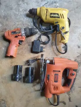 Bor listrik jigsaw bor batre cordless
