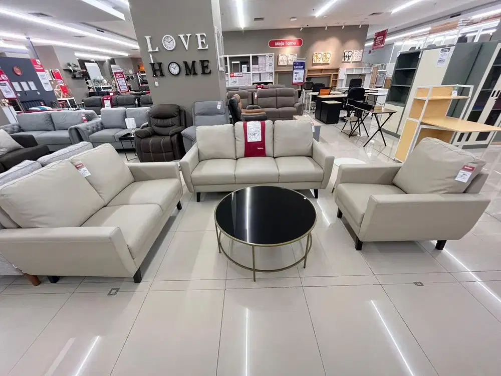 SOFA SET GARSON CREAM