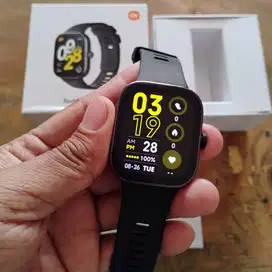 Xiaomi Redmi Watch 4 Black fullset mulus original