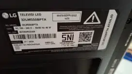 TV  LG 32LM550 masih Josssss
