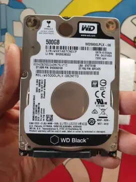 HDD / Hardisk WD Black 500GB 2,5