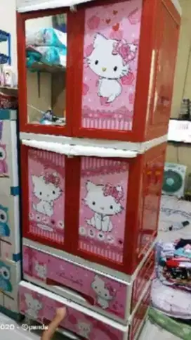 Lemari Plastik Napolly CbKa-22R4.2D1C CMKT Charmmy Kitty