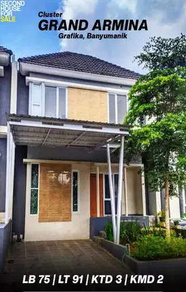 RUMAH GRAND ARMINA TEMBALANG JUAL CANTIK