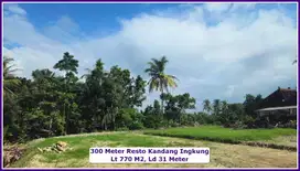 Tanah Sleman Gamping Cocok Villa Siap Ajb SHM Pekarangan