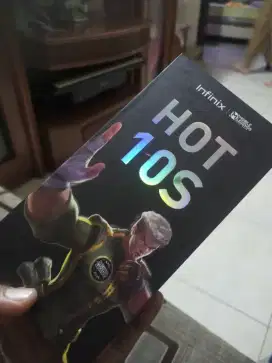 jual B.U INFINIX HOT 10S ram 6/128 mulus lengkap normal semua