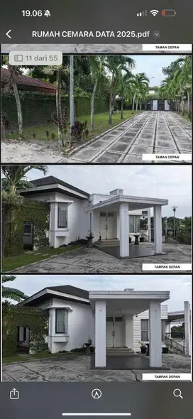 Take over sewa rumah villa di cemara gobah