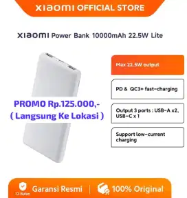 Powerbank Xiaomi 10000mah ( GARANSI RESMI )