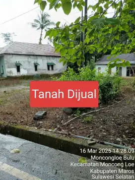 Tanah Jalan Poros Moncongloe