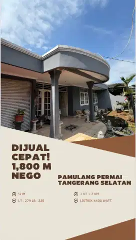 Rumah Pamulang Permai 1