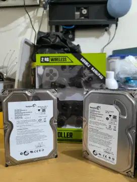 Gamepad dual stik HDD 1.500GB HDD 500GB full game