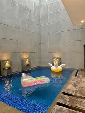 RUMAH DENGAN KOLAM RENANG PRIBADI Di Cigadung Dago Bandung Harga Nego