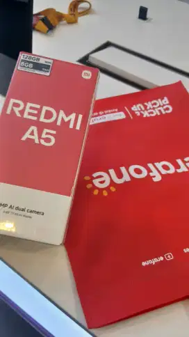 Redmi A5 ram 4+4 / 128 hitam
