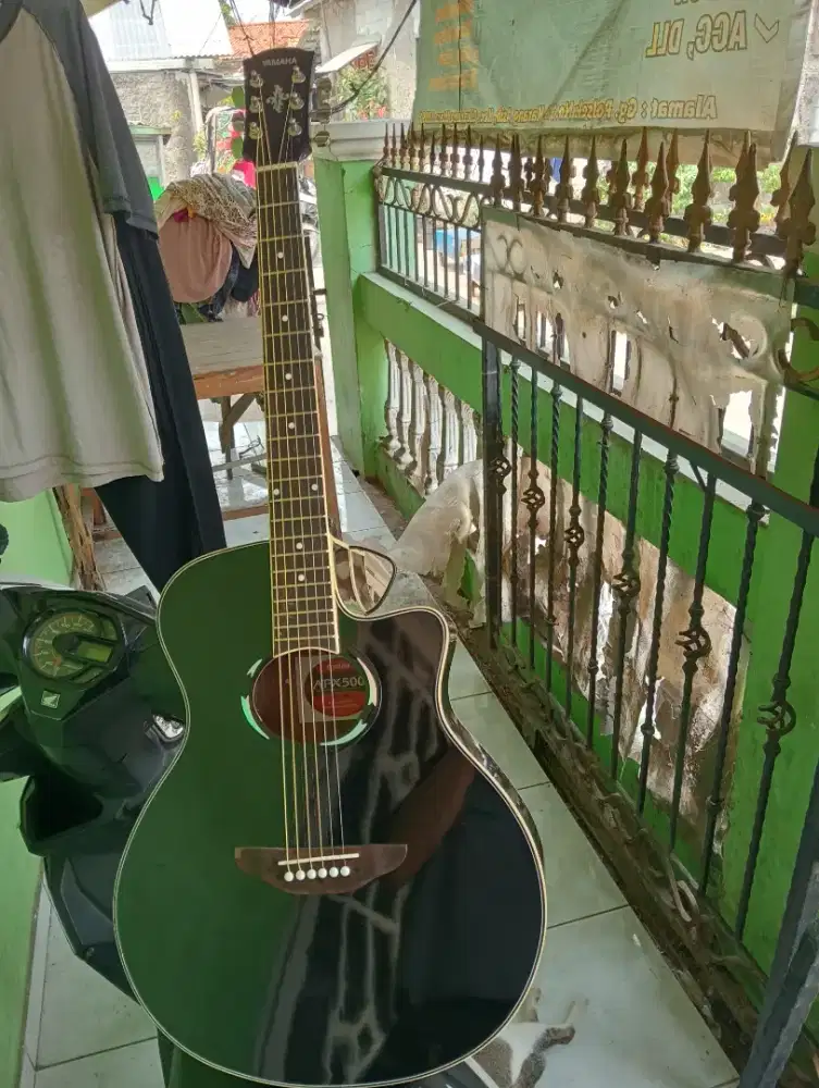 Gitar Yamaha apx 500 ii black tanbes