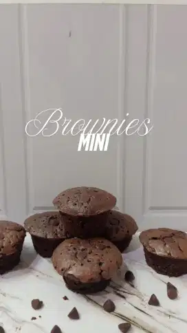 Brownies mini nyoklat