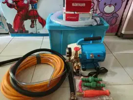 STEAM PEMBERSIH AC KYODO 1SET(MANIFOLD DOUBLE & DIGITAL MULTIMETER)
