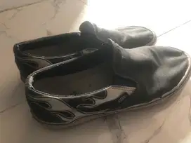 Vans slip on Flame