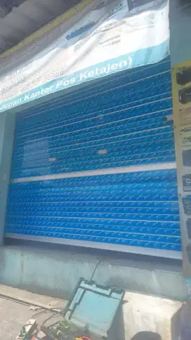 Rooling door Aluminium
